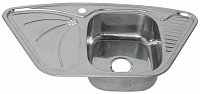 Мойка врезная Sinklight 95*50 A 0.8x180 выпуск 3 1/2