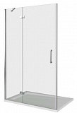 Душевое ограждение BAS SATURN WTW-130-C-CH-L 130 левое, прозрачное стекло