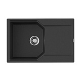 Каменная мойка Omoikiri Yonaka 78-BL Artgranit/черный   прямоугольная с крылом
