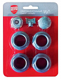 Присоединительный набор Royal Thermo 1/2" серебристый