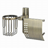 Держатель туалетной бумаги Wasser Kraft и освежителя Exter K-5259