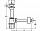 Сифон Viega бутылочный 1'1/4х1'1/2 с пробкой и прокладкой