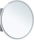 Зеркальный шкаф Aquanet Оптима 80 белый, с LED подсветкой