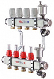 Коллекторный блок VALTEC VTc.586.EMNX.0610 1", 10 выходов 3/4"