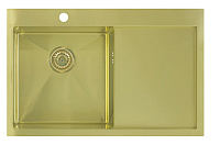 Кухонная мойка Seaman Eco Marino Light Gold PVD SMV-780R-Gold2.A