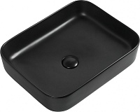 Раковина накладная Aquanet Soul-1-MB 40 черный