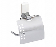 Держатель туалетной бумаги Wasser Kraft Leine K-5025WHITE