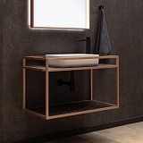 Консоль под раковину Allen Brau Liberty 90 1.33003.60 медь браш