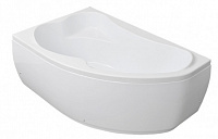 Ванна акриловая Aquanet Capri 160х100 L без гидромассажа, с/п, Россия