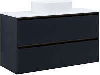 Тумба под раковину Allen Brau Activity 120 1.34015.AM антрацит матовый/олива браш