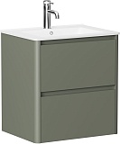 Тумба под раковину Allen Brau Gravity 60 1.370008.CGM олива матовый