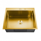 Мойка врезная Melana ProfLine 60Х50 3,0/200 золото H6050