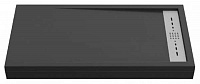 Поддон из литьевого мрамора BAS Stella Pure black 160x70