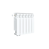Радиатор биметаллический RIFAR MONOLIT VENTIL 350 х 6 секций нижнее левое подключение