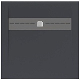 Душевой поддон Allen Brau Infinity 90x90 8.21001-AM антрацит