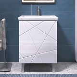 Тумба Vigo с раковиной Geometry 600-0-2 (Como)