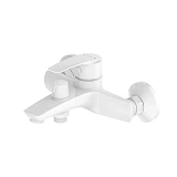 Смеситель для ванны IDDIS Ray белый матовый RAYWT02i02WA