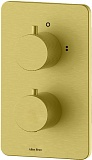 Смеситель для ванны Allen Brau Priority 5.3U123-GB (с внутренней частью, 3 выхода) золото браш