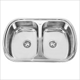 Мойка врезная Sinklight 77*49 0.8x180 выпуск 3 1/2