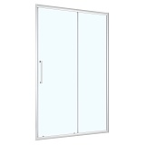 Душевая дверь Loranto 120x190 раздвижная, универсальная, прозрачное стекло 6 мм, профиль хром (CS-AB03C-120)