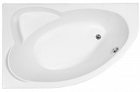 Ванна акриловая Aquanet Sarezo 160х100 L без гидромассажа, с/п, Россия