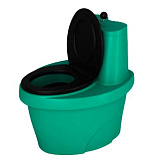Туалет торфяной ЭкоПром Rostok зеленый 206.1000.401.0