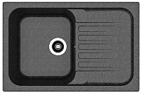 Кухонная мойка АДЕЛЬ В наличииЧёрный