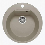 Мойка гранитная POLYGRAN Atol 520 627437 серый №14