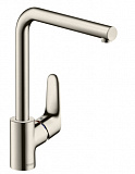 Смеситель Hansgrohe Focus для кухни, сталь (Германия), 31817