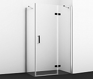 Душевой уголок WasserKRAFT Aller Black 10H07RB 1200х900  правосторонний, (без поддона)