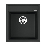 Каменная мойка Omoikiri Daisen 46-BL Artgranit/черный   прямоугольная
