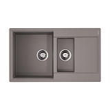 Каменная мойка Omoikiri Daisen 86-2-GR Artgranit/leningrad grey