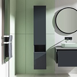 Шкаф-пенал Allen Brau Infinity 35 1.21010.AM L антрацит матовый