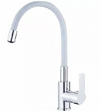 Смеситель для кухни Haiba HB70112-3 серый с гибким изливом