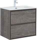 Тумба под раковину Aquanet Милан 70 дуб рошелье