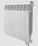 Биметаллический радиатор Royal Thermo Biliner 500 V 8 секции Bianco Traffico нижнее подключение