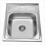 Мойка накладная Sinklight 60*50 0.6x160 выпуск 3 1/2