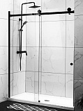 Душевая дверь Oporto Shower OS7PВ 150x190 см раздвижная стекло прозрачное