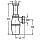 Бутылочный сифон Viega G 1 1/4", d 40