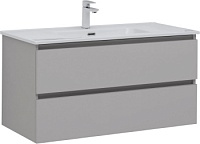 Тумба под раковину Aquanet Вега 2.0 100 бежевый