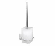 Щетка для унитаза подвесная Wasser Kraft Leine K-5027WHITE