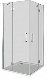 Душевое ограждение BAS SATURN CR-90-C-CH 90x90 прозрачное стекло