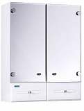 Шкаф - зеркало СаТЭМ Ф4 560х710 с ящиками, Россия (№ 82)