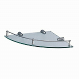 Полка стеклянная Wasser Kraft угловая K-544