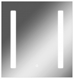 Зеркало с подсветкой Айсберг Good Light-2 Домино, сенсорное, 65*70