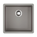 Каменная мойка Omoikiri Kata 44-U-GR Artgranit/leningrad grey   прямоугольная