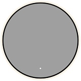 Зеркало Aquanet Контур D 1000 LED TX черный