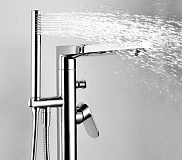 Смеситель для ванны WasserKRAFT Dinkel 5821 напольный