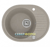 Мойка кварцевая Tolero R-122 (серый)