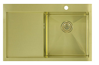 Кухонная мойка Seaman Eco Marino Light Gold PVD SMV-780L-Gold2.A